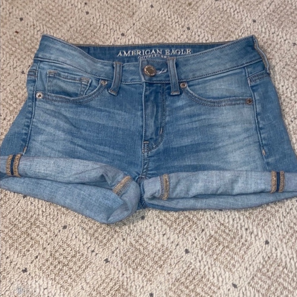American eagle jean shorts